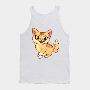 Tabby cat Tank Top